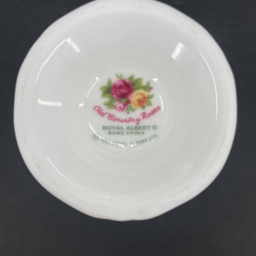 Royal Albert Old Country Roses Posy Vase 5-1/2” Floral Victorian England Vintage - Picture 7 of 13